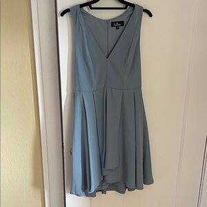 Lulu's Sky Blue High Low Dress